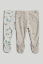 
                        
                          Load image into Gallery viewer, Mothercare 2 Pack My First Fox Leggings with Feet
                        
                      
