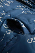 
                        
                          Load image into Gallery viewer, Mothercare Blue Plane Padded Gilet
                        
                      