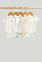 
                        
                          Load image into Gallery viewer, Mothercare 5 Pack Avocado Short-Sleeved Bodysuits
                        
                      