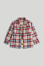 
                        
                          Load image into Gallery viewer, Mothercare Red Checked Shirt and T-Shirt Set
                        
                      