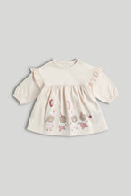 
                        
                          Load image into Gallery viewer, Mothercare Peach Sweat Dress
                        
                      