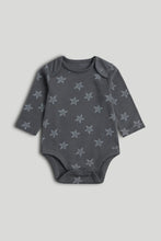 
                        
                          Load image into Gallery viewer, Mothercare 5 Pack Stars Long-Sleeved Bodysuits
                        
                      