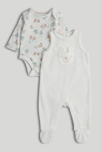 
                        
                          Load image into Gallery viewer, Mothercare My First Dungarees and Bodysuit Outfit
                        
                      