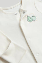 
                        
                          Load image into Gallery viewer, Mothercare 3 Pack Avocado Sleepsuits
                        
                      