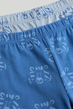 
                        
                          Load image into Gallery viewer, Mothercare 2 Pack Blue Tiger Pyjamas
                        
                      