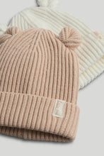 
                        
                          Load image into Gallery viewer, Mothercare 2 Pack Knitted Hats
                        
                      