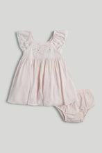 
                        
                          Load image into Gallery viewer, Mothercare My First Pink Dress and Knickers Outfit
                        
                      