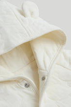 
                        
                          Load image into Gallery viewer, Mothercare Cream Quilted Jacket
                        
                      