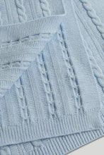 
                        
                          Load image into Gallery viewer, Mothercare Blue Knitted 3-Piece Set
                        
                      