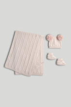 
                        
                          Load image into Gallery viewer, Mothercare Pink Knitted 3-Piece Set
                        
                      
