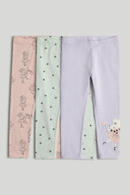 
                        
                          Load image into Gallery viewer, Mothercare 3 Pack Mouse Leggings
                        
                      