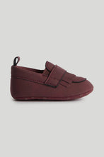 
                        
                          Load image into Gallery viewer, Mothercare Burgundy Pram Shoes
                        
                      