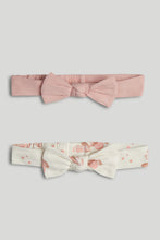 
                        
                          Load image into Gallery viewer, Mothercare 2 Pack My First Baby Headbands
                        
                      
