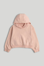 
                        
                          Load image into Gallery viewer, Mothercare Peach Cropped Hoodie
                        
                      