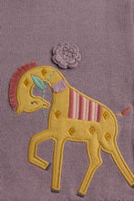 
                        
                          Load image into Gallery viewer, Mothercare Purple Giraffe Jumper
                        
                      
