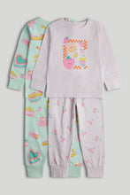 
                        
                          Load image into Gallery viewer, Mothercare 2 Pack Sweet Treat Pyjamas
                        
                      