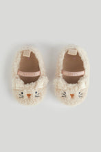 
                        
                          Load image into Gallery viewer, Mothercare Cream Cat Pram Shoes
                        
                      