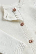 
                        
                          Load image into Gallery viewer, Mothercare Cream Knitted Cardigan
                        
                      