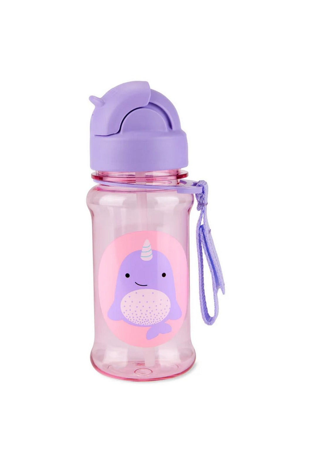 Skip Hop Zoo Tritan Renew Straw Bottle Narwhal