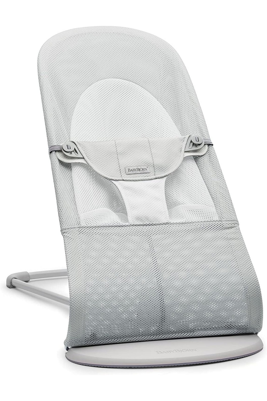 BabyBjörn Bouncer Balance Soft - Silver/White, Mesh