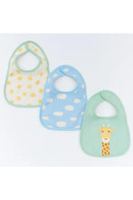 
                        
                          Load image into Gallery viewer, Snapkis Everyday Bib Set (3 Pack) - Giraffe
                        
                      