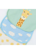 Snapkis Everyday Bib Set (3 Pack) - Giraffe