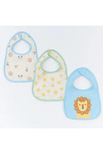 
                        
                          Load image into Gallery viewer, Snapkis Everyday Bib Set (3 Pack) - Lion
                        
                      