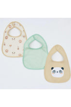
                        
                          Load image into Gallery viewer, Snapkis Everyday Bib Set (3 Pack) - Panda
                        
                      