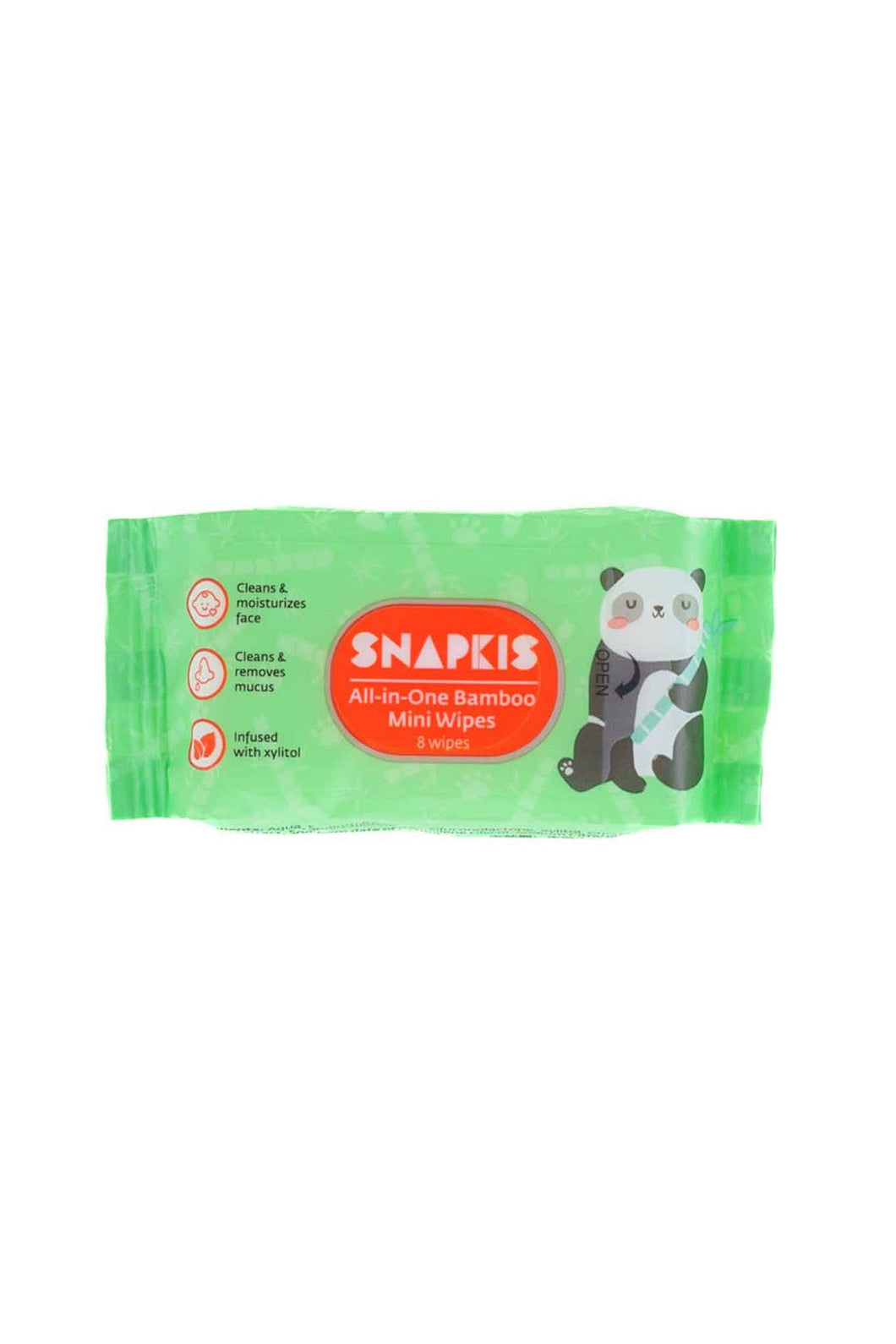 Snapkis All-in-one Pocket Wipes (8pcs x 3)