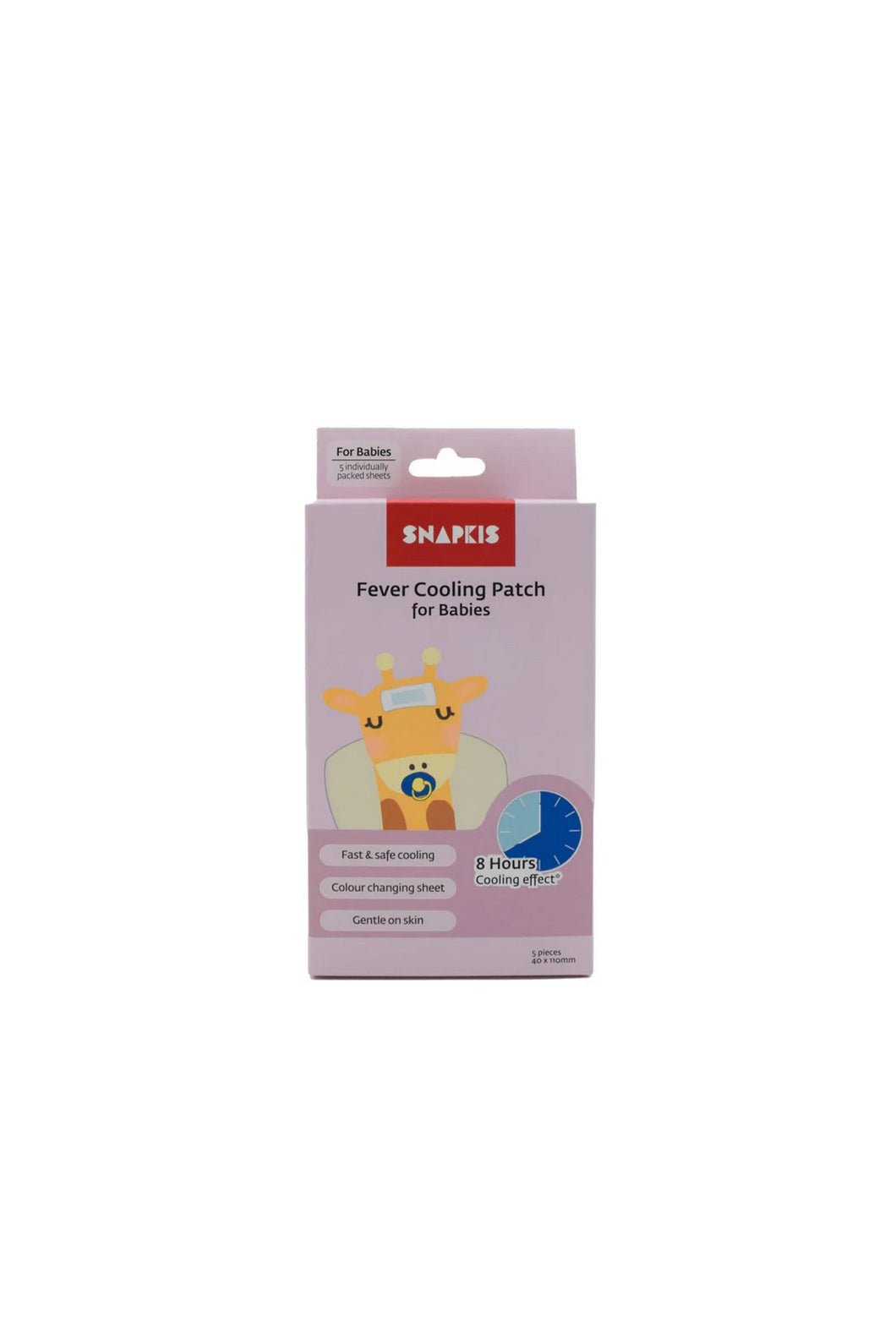 Snapkis Fever Cooling Patch for Babies 5S