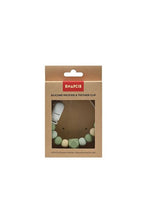 
                        
                          Load image into Gallery viewer, Snapkis Silicone Teether &amp; Pacifier Clip - Olive
                        
                      
