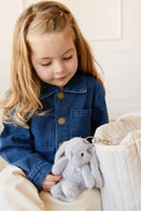 Snuggle Bunnies Penelope Keyring - Silver