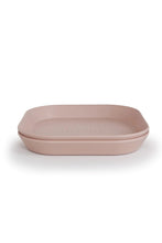 
                        
                          Load image into Gallery viewer, Mushie Square Dinnerware Plates - 2 Pack Blush 2
                        
                      