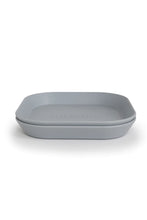 
                        
                          Load image into Gallery viewer, Mushie Square Dinnerware Plates - 2 Pack Cloud 2
                        
                      