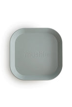 
                        
                          Load image into Gallery viewer, Mushie Square Dinnerware Plates - 2 Pack Sage 1
                        
                      