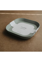 
                        
                          Load image into Gallery viewer, Mushie Square Dinnerware Plates - 2 Pack Sage 3
                        
                      