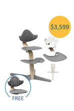 
                        
                          Load image into Gallery viewer, Stokke Nomi Chair 6+ bundle $3,599 (Free Cushion)
                        
                      