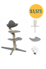 
                        
                          Load image into Gallery viewer, Stokke Nomi Chair Bundle Offer $3,573
                        
                      