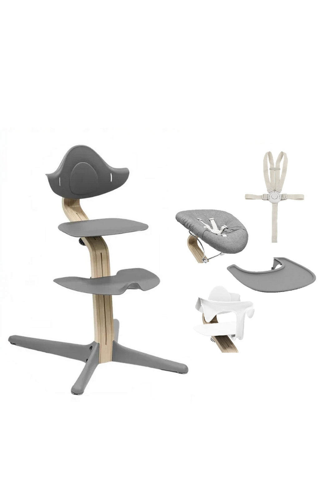Stokke Nomi Chair With Newborn Set Bundle Offer $4,780