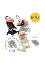 
                        
                          Load image into Gallery viewer, Stokke Tripp Trapp and YOYO³ newborn bundle $9,759 (Free Classic Cushion)
                        
                      