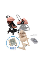 
                        
                          Load image into Gallery viewer, Stokke Tripp Trapp and YOYO³ newborn bundle $9,759 (Free Classic Cushion)
                        
                      