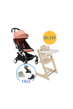 
                        
                          Load image into Gallery viewer, Stokke Tripp Trapp Chair - Beech Bundle with YOYO³ 6+ $6,319
                        
                      