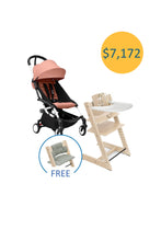 
                        
                          Load image into Gallery viewer, Stokke Tripp Trapp Chair - Beech Bundle with YOYO³ 6+ $7,172
                        
                      
