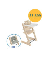 
                        
                          將圖片載入圖庫檢視器 Stokke - Tripp Trapp® 4 件套裝 $3,599 - 山毛櫸木，適合6-36 個月 (免費坐墊-可選)
                        
                      