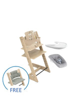 
                        
                          Load image into Gallery viewer, Stokke Tripp Trapp Chair 5pcs Bundle - Oak $5,180 0-36 months (Free Classic Cushion)
                        
                      