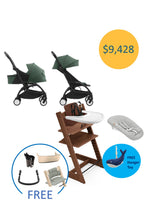 
                        
                          Load image into Gallery viewer, Stokke Tripp Trapp Chair - Oak with YOYO⁵ Newborn Bundle ($9,428 with Free Gift)
                        
                      