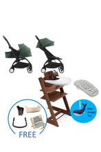 
                        
                          Load image into Gallery viewer, Stokke Tripp Trapp Chair - Oak with YOYO⁵ Newborn Bundle ($9,428 with Free Gift)
                        
                      