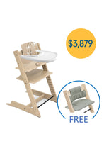
                        
                          Load image into Gallery viewer, Stokke Tripp Trapp - Oak Bundle Offer ($3,879 with Free Classic Cushion)
                        
                      