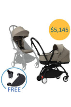 
                        
                          Load image into Gallery viewer, Stokke® YOYO³ Stroller with Newborn Shell and 6+ colour Pack $5,145 (Free Cup Holder and Leg Rest)
                        
                      