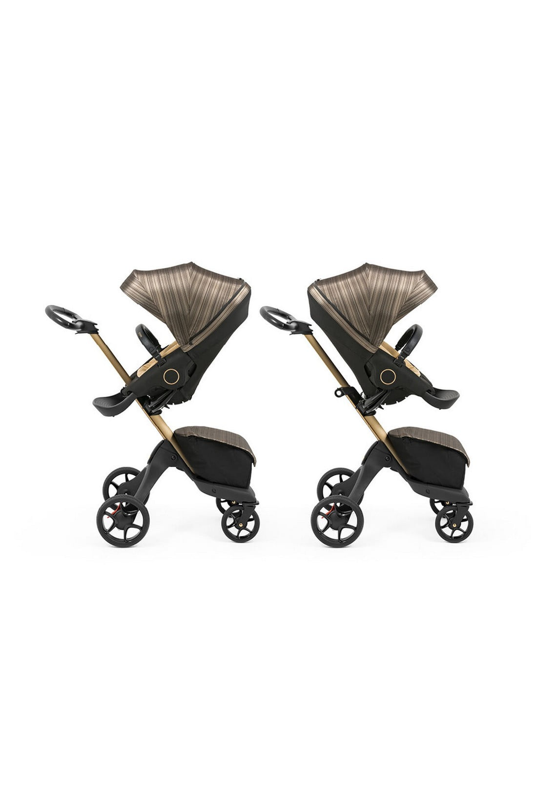 Stokke Xplory X Stroller Gold Black Limited Edition Online